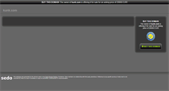Desktop Screenshot of kunk.com